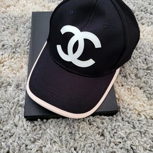 CHANEL Sport Basball Cap black color